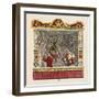 Punch Judy and the Baby-George Cruikshank-Framed Art Print