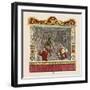 Punch Judy and the Baby-George Cruikshank-Framed Art Print