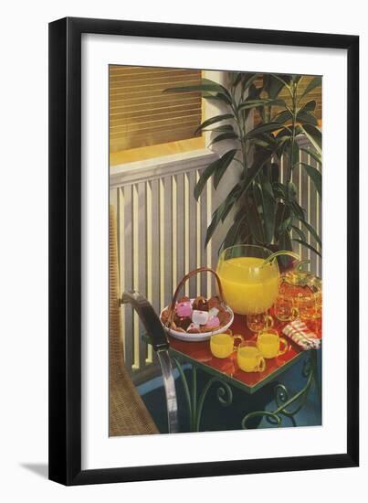 Punch on the Porch-null-Framed Art Print