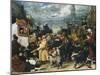 Punch or May Day-Benjamin Robert Haydon-Mounted Giclee Print