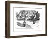 Punch Pasteur Joke-Charles Keene-Framed Premium Giclee Print