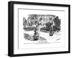 Punch Pasteur Joke-Charles Keene-Framed Giclee Print