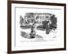 Punch Pasteur Joke-Charles Keene-Framed Giclee Print