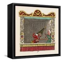 Punch Physiks the Doctor-George Cruikshank-Framed Stretched Canvas