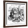 Punch, Ruskin, Whistler-Linley Sambourne-Framed Art Print