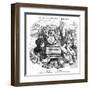 Punch, Ruskin, Whistler-Linley Sambourne-Framed Art Print