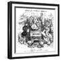 Punch, Ruskin, Whistler-Linley Sambourne-Framed Art Print