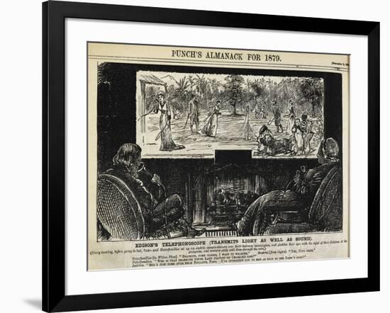 Punch's Almanack-George Du Maurier-Framed Giclee Print