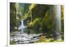 Punchbowl Falls in Eagle Creek, Columbia Gorge, Oregon, USA-Gary Luhm-Framed Photographic Print