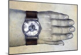 Punctuality-Wayne Anderson-Mounted Giclee Print