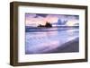 Pungapunga Island at Whangapoua Beach at Sunrise, Coromandel Peninsula, North Island, New Zealand-Matthew Williams-Ellis-Framed Photographic Print