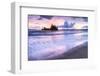 Pungapunga Island at Whangapoua Beach at Sunrise, Coromandel Peninsula, North Island, New Zealand-Matthew Williams-Ellis-Framed Photographic Print