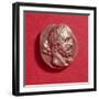 Punic Coin Bearing the Head of Hamilcar Barca (circa 270-228 BC) Minted at Carthage, circa 230 BC-null-Framed Giclee Print