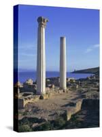 Punic/Roman Ruins of City Founded by Phoenicians in 730 BC, Tharros, Sardinia, Italy, Europe-Sheila Terry-Stretched Canvas