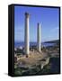 Punic/Roman Ruins of City Founded by Phoenicians in 730 BC, Tharros, Sardinia, Italy, Europe-Sheila Terry-Framed Stretched Canvas