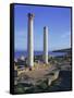 Punic/Roman Ruins of City Founded by Phoenicians in 730 BC, Tharros, Sardinia, Italy, Europe-Sheila Terry-Framed Stretched Canvas