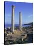 Punic/Roman Ruins of City Founded by Phoenicians in 730 BC, Tharros, Sardinia, Italy, Europe-Sheila Terry-Stretched Canvas