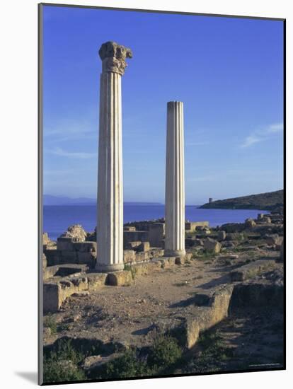 Punic/Roman Ruins of City Founded by Phoenicians in 730 BC, Tharros, Sardinia, Italy, Europe-Sheila Terry-Mounted Photographic Print