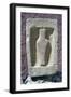 Punic Stele from the Tophet of Mozia, Phoenician Civilization-null-Framed Giclee Print