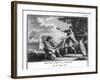 Punic Wars Scipio Blockades Carthage and Perfidiously Obtains Its Surrender-Augustyn Mirys-Framed Art Print