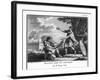 Punic Wars Scipio Blockades Carthage and Perfidiously Obtains Its Surrender-Augustyn Mirys-Framed Art Print