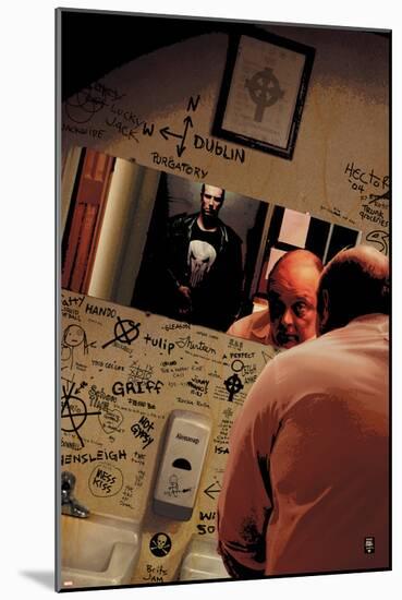 Punisher No.10 Cover: Punisher-Tim Bradstreet-Mounted Poster