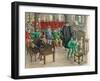 Punishment at School in the Tudor Age-Peter Jackson-Framed Giclee Print