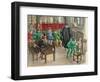 Punishment at School in the Tudor Age-Peter Jackson-Framed Premium Giclee Print