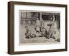 Punishment in a Chinese Yamen, the Bastinado-Henry Marriott Paget-Framed Giclee Print