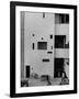 Punjab High Court Building, Designed by Le Corbusier-James Burke-Framed Premium Photographic Print