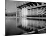 Punjab High Court Building, Designed by Le Corbusier-null-Mounted Photographic Print