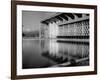 Punjab High Court Building, Designed by Le Corbusier-null-Framed Photographic Print