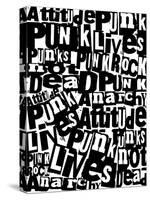 Punk Lives-Roseanne Jones-Stretched Canvas