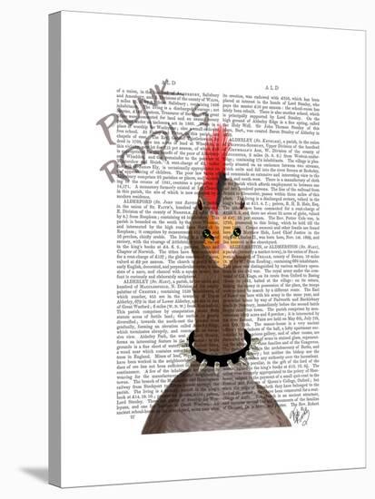 Punk Rock Goose-Fab Funky-Stretched Canvas