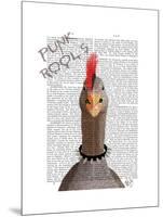 Punk Rock Goose-Fab Funky-Mounted Art Print