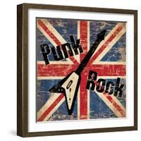 Punk Rock-N. Harbick-Framed Art Print