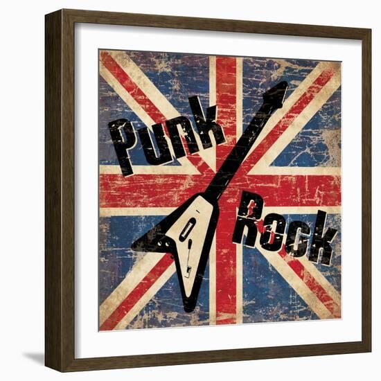 Punk Rock-N. Harbick-Framed Art Print