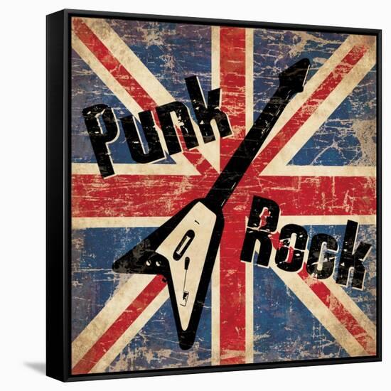 Punk Rock-N. Harbick-Framed Stretched Canvas