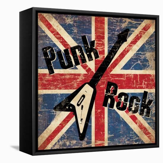 Punk Rock-N. Harbick-Framed Stretched Canvas