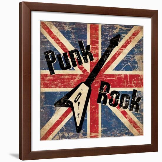 Punk Rock-N. Harbick-Framed Art Print