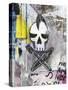 Punk Skull-Roseanne Jones-Stretched Canvas