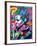 Punk-Abstract Graffiti-Framed Giclee Print