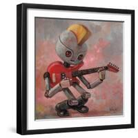 Punkbot-Aaron Jasinski-Framed Art Print