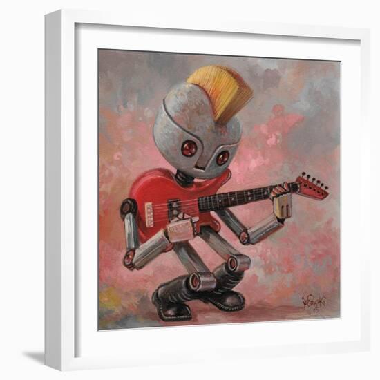 Punkbot-Aaron Jasinski-Framed Art Print