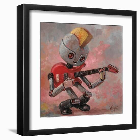 Punkbot-Aaron Jasinski-Framed Art Print