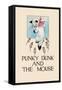 Punky Dunk And the Mouse-null-Framed Stretched Canvas