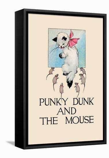 Punky Dunk And the Mouse-null-Framed Stretched Canvas