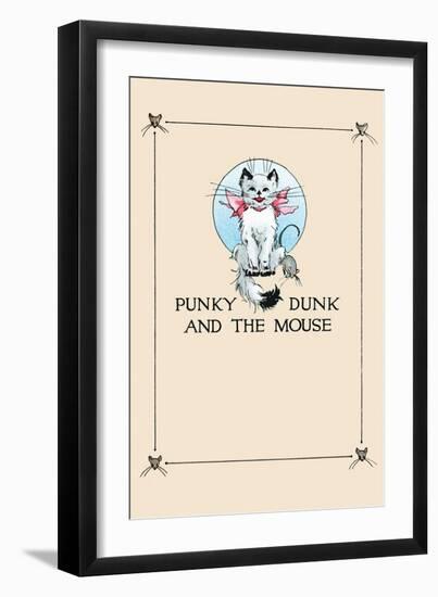 Punky Dunk And the Mouse-null-Framed Art Print