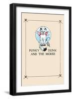 Punky Dunk And the Mouse-null-Framed Art Print