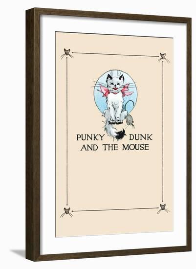 Punky Dunk And the Mouse-null-Framed Art Print